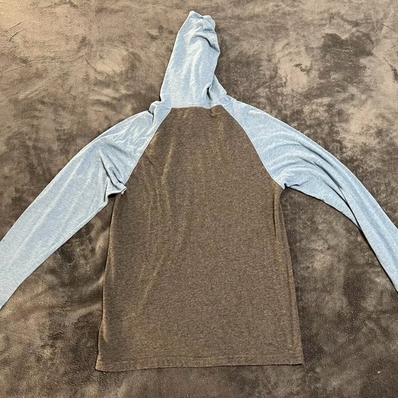 Disney Parks Walt Disney World Pullover Lightweight Hoodie - Small (Grey/Blue) - Picture 2 of 3